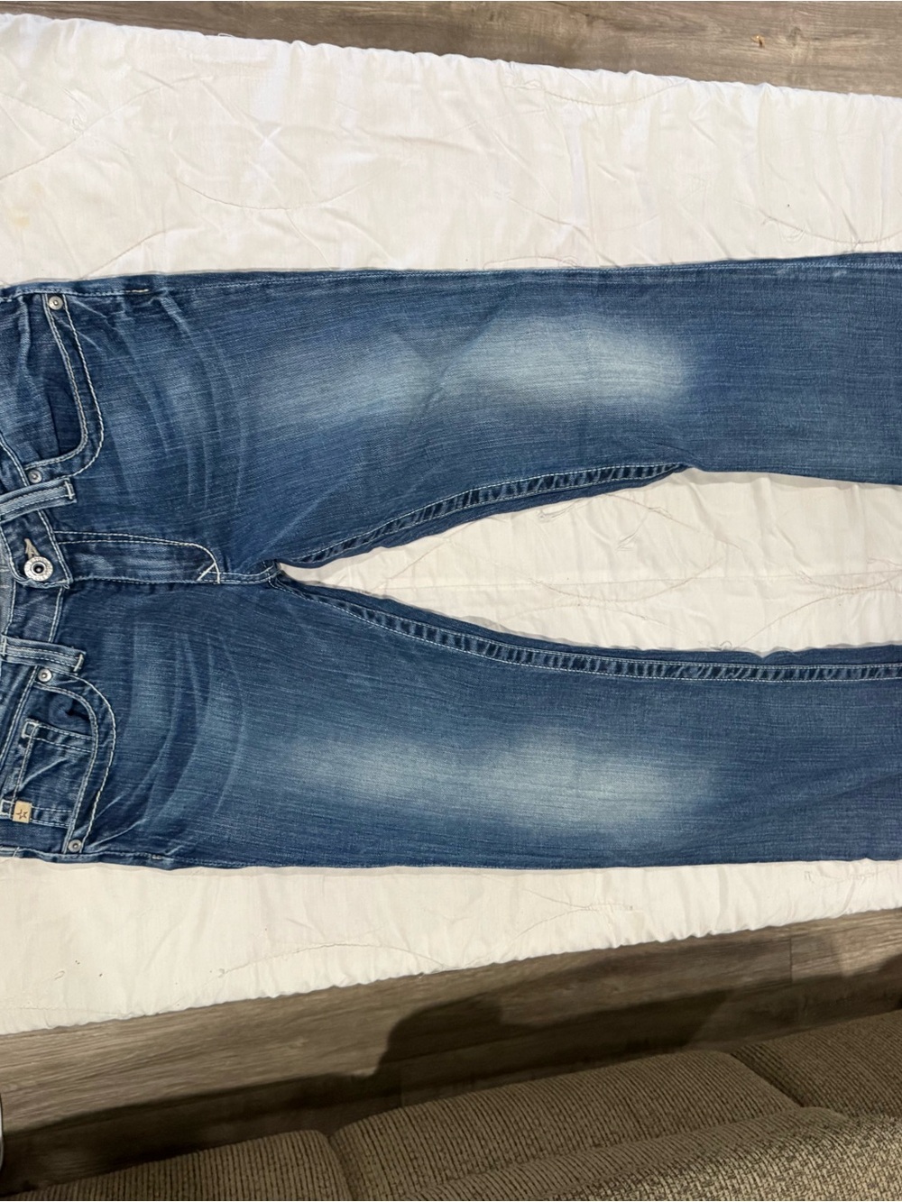 Big Star Women's Blue Skinny Stretch Jeans